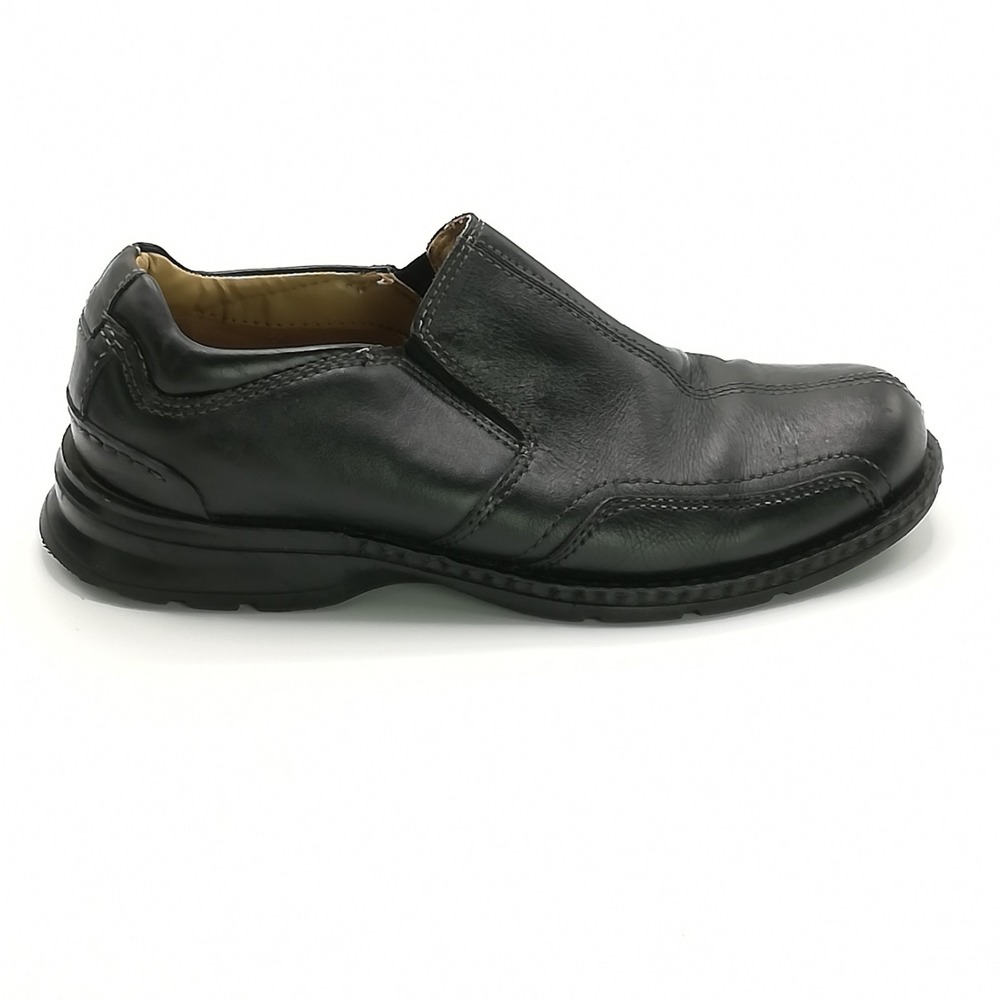 Dockers Shoes Mens Loafer Direct All Motion Black Leather Comfort Slip On 8